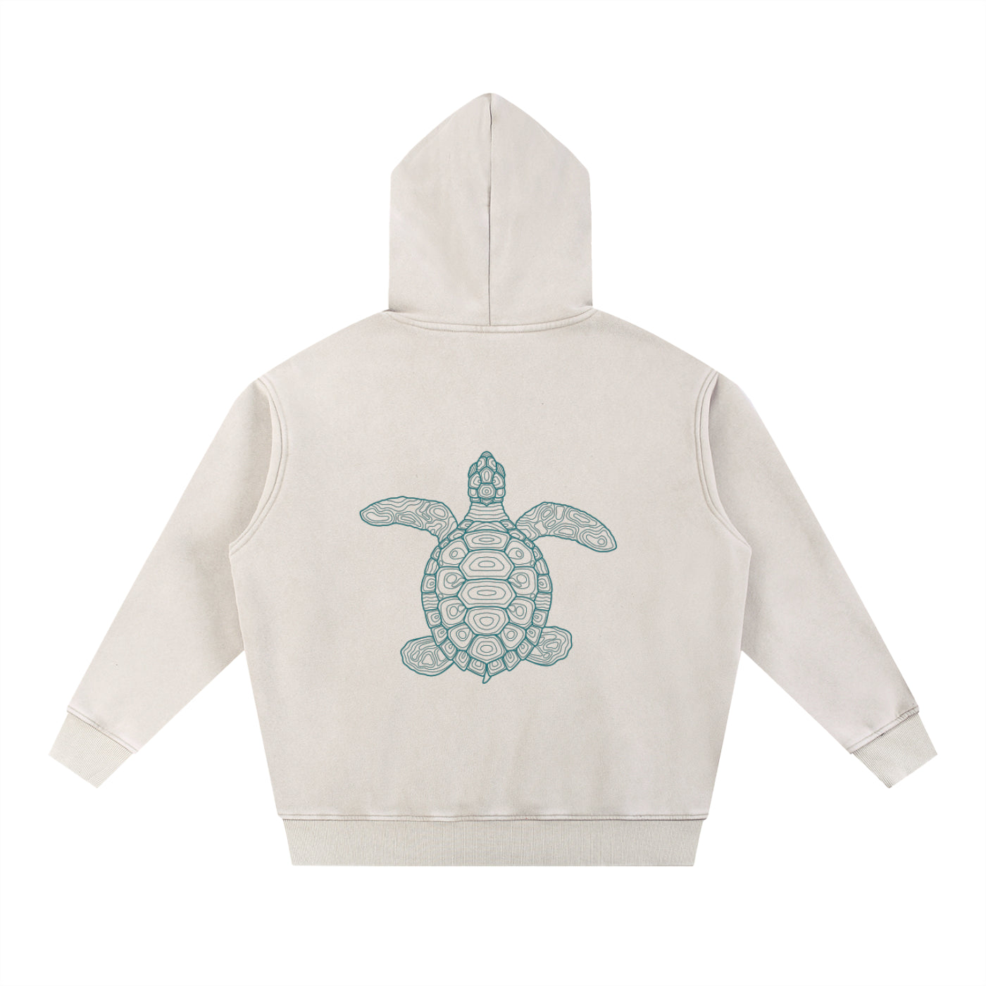 TURTLE LOVE - Longer Oversized Fit - Washed