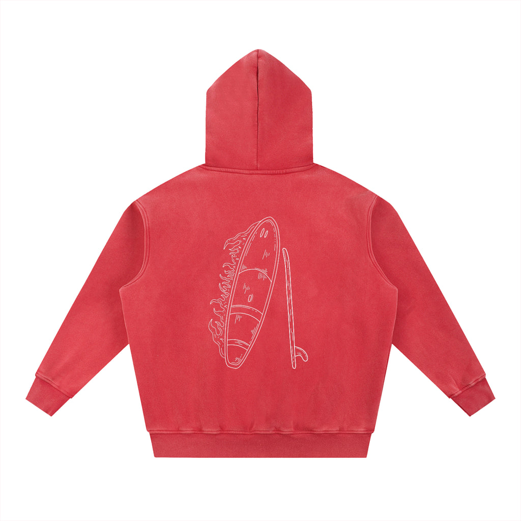 SURF'S UP - Longer Oversized Fit - Washed
