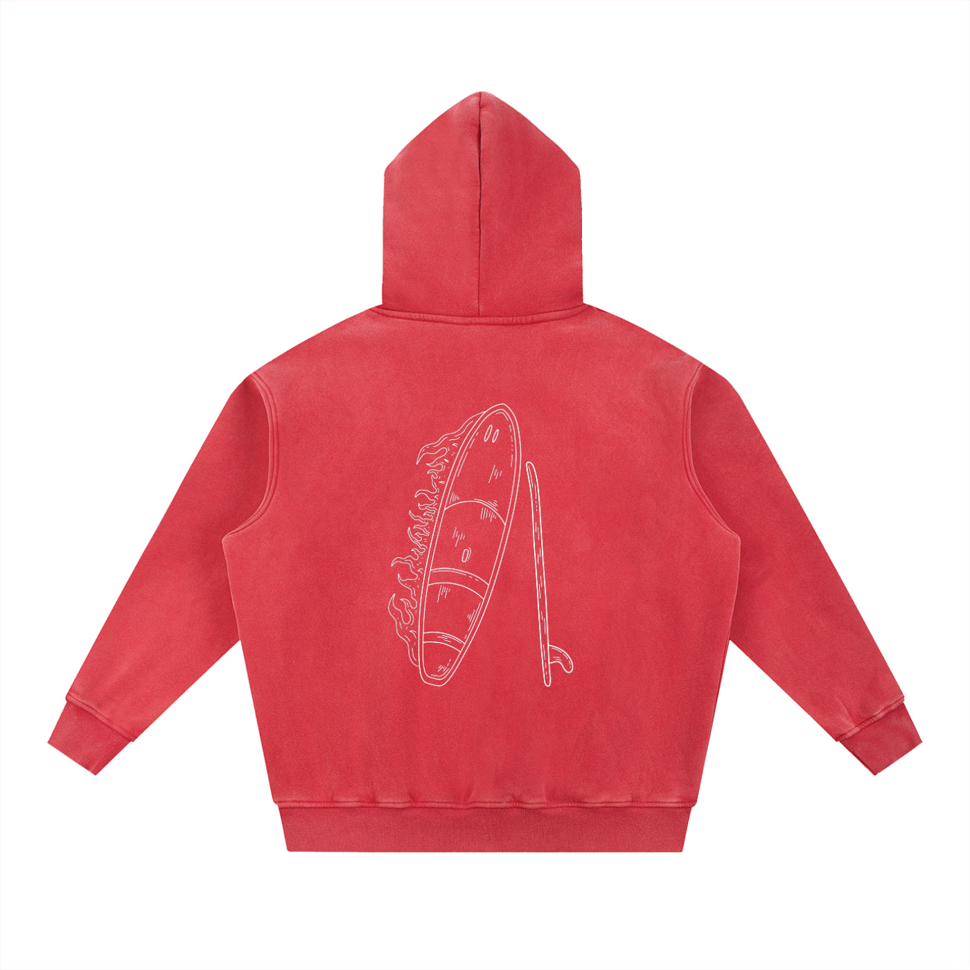SURF'S UP - Longer Oversized Fit - Washed
