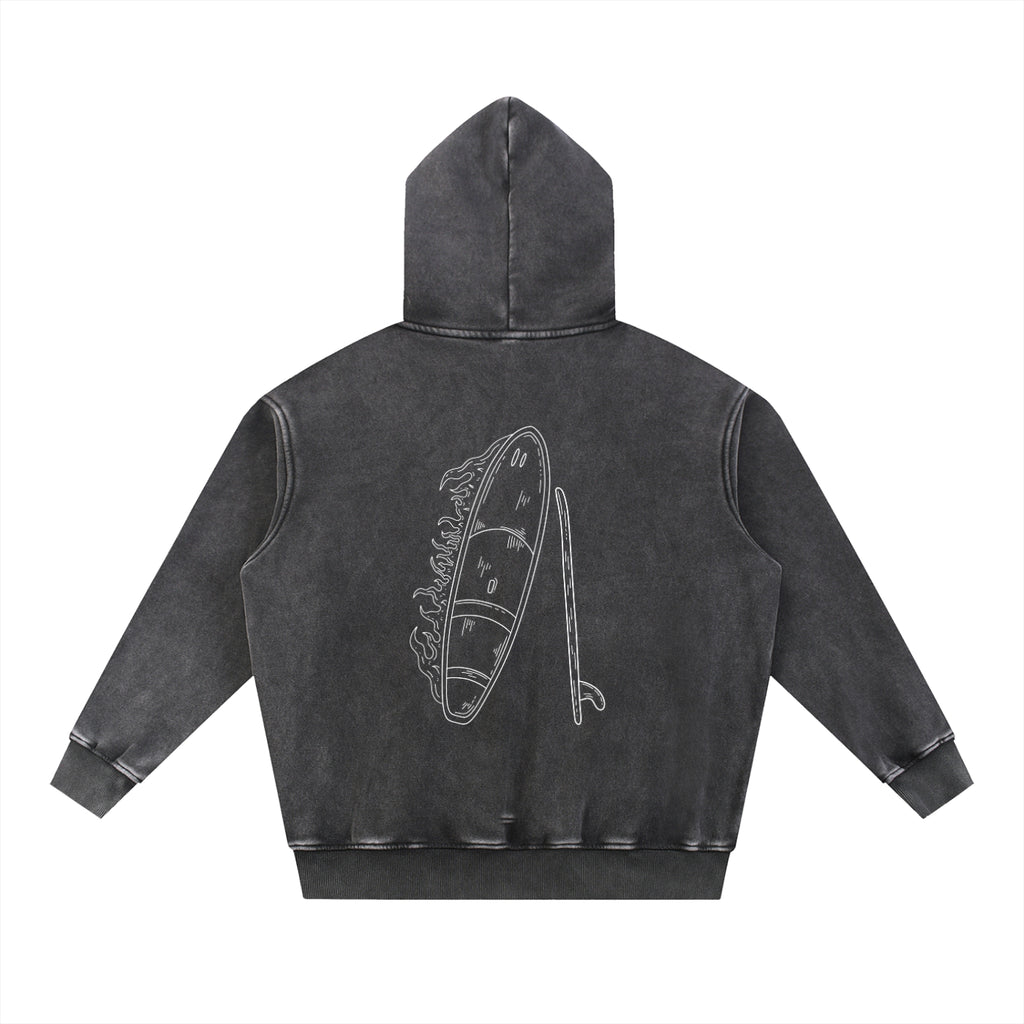 SURF'S UP - Longer Oversized Fit - Washed