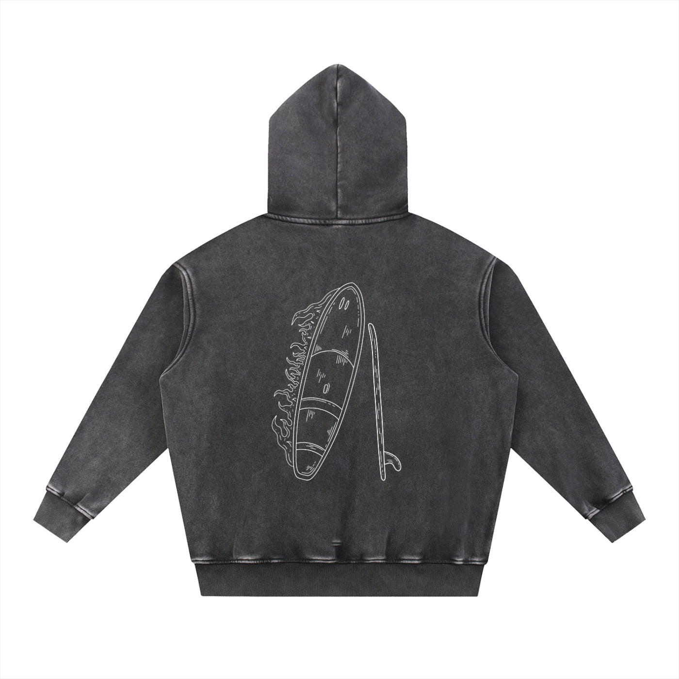 SURF'S UP - Longer Oversized Fit - Washed